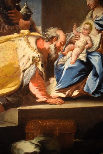 Adoration of the Magi - Neapolitan School, late 17th century - Louis XIV